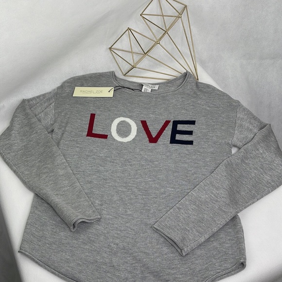 Rachel Zoe  L O V E  Cashmere Top - Picture 1 of 7